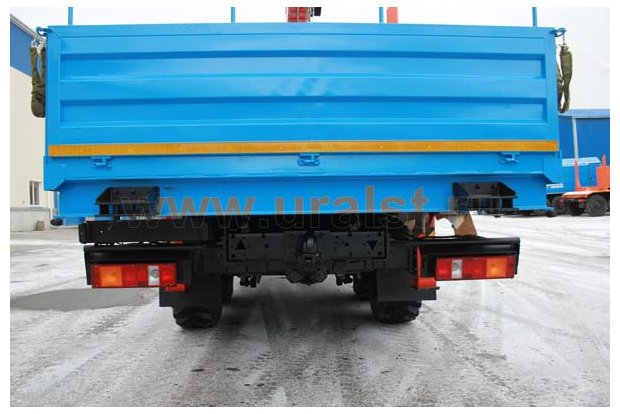 Бортовой автомобиль с КМУ KS-1256G-II УСТ 54531 Камаз 43118-76RR сп. м.