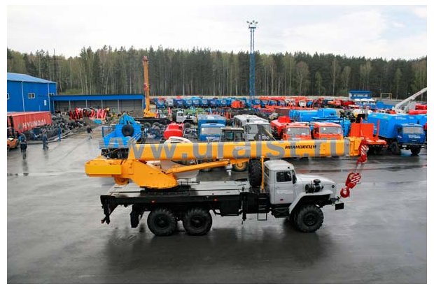 Автокран КС-45717-1Р ОВОИД "Ивановец" Урал 4320