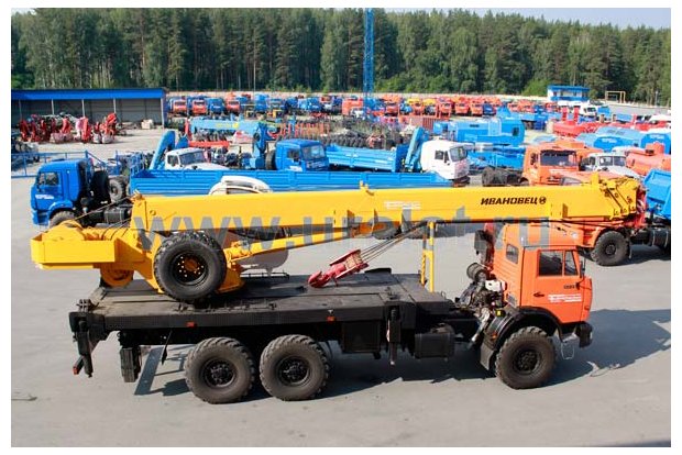 Автокран КС-45717К-3Р "Ивановец" Камаз 43118