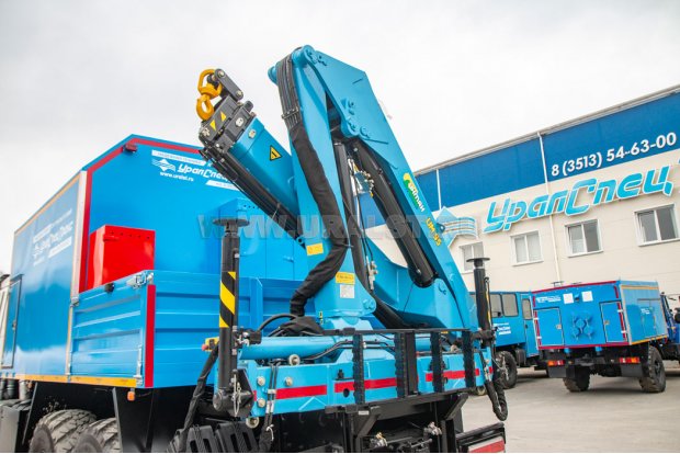 ПАРМ с КМУ ИМ-95 УСТ 5453 Камаз 43118-50 сп. м.