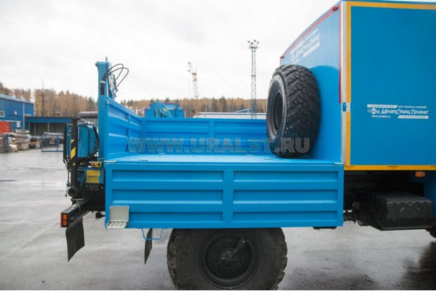 ГПА 6+2 откр. с КМУ ИМ-20 УСТ 5453 Урал 43206-4151-79 бескап.