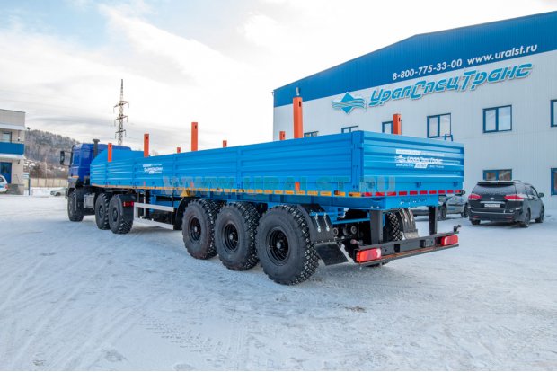 Бортовой полуприцеп ППБ 30Б-31-12К УСТ 9465 ССУ 1400