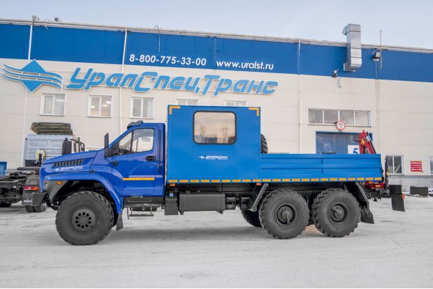 ГПА 6+2 откр. с КМУ ИМ-25 УСТ 5453 Урал NEXT 4320-6951-74 базовая
