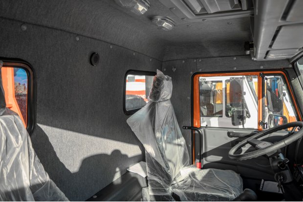 Кабина водителя