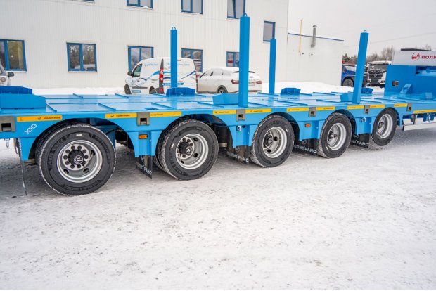 Оси полуприцепа