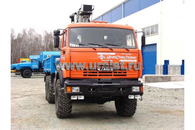 бортовой камаз с кму ИФ 300