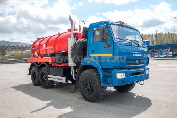 Автоцистерна АКНС-10 на шасси Камаз 43118-3027-46