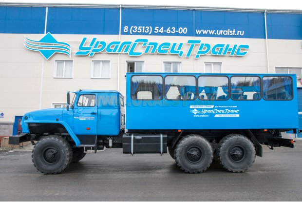 Автобус вахтовый 22 УСТ 54535 Урал 4320-1951-60 сп. место