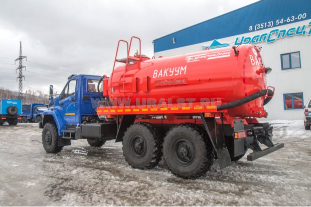 Вакуумная машина МВ-10 КО УСТ 5453 Урал NEXT 4320-6951-72
