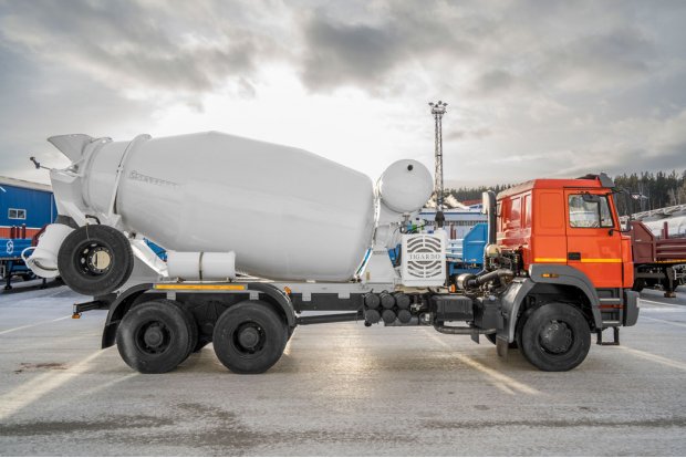 Автобетоносмеситель АБС 9АП на шасси Урал С35510-U401630