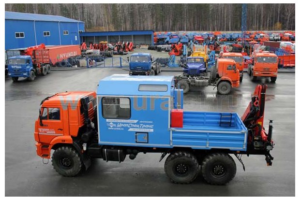 Фургон АРОК с КМУ Palfinger РK 15500