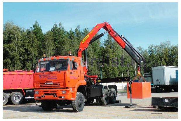 Камаз 65225 КМУ Palfinger PK-23500 испытания
