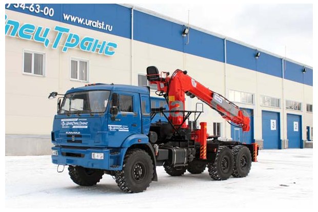 БКМ с КМУ KS-2056H УСТ 5453 Камаз 43118