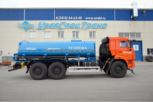 Автоцистерна для техводы Камаз АЦВ-10 УСТ-5453