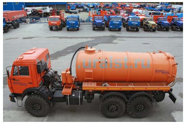 Автоцистерна АВ-10 на Камаз 43118 
