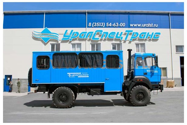 Вахтовый автобус Урал