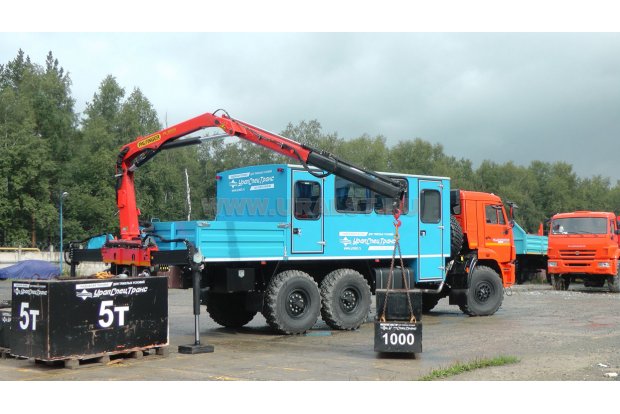 Камаз ГПА 43118-46 с КМУ Palfinger PK-8500