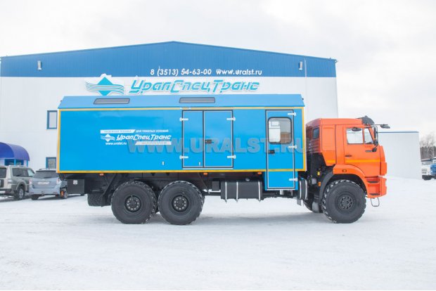 Маслостанция УСТ-5453 на шасси Камаз 43118-50