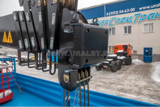 Место крепления корзины