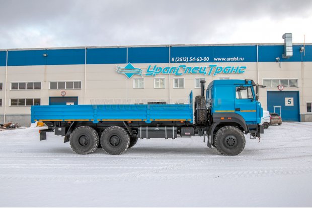 Бортовой Урал М УСТ 5453 4320-82Е5 тент, сп.м
