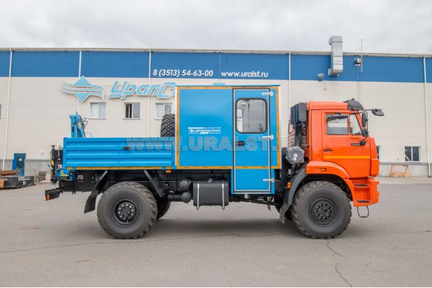 ГПА 6+2 откр. с КМУ ИМ-20 УСТ 5453 Камаз 43502