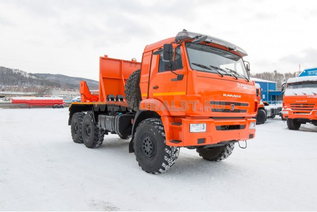 Трубовоз ТПВ УСТ 5453 Камаз 43118