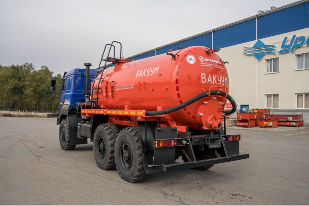 Автоцистерна вакуумная коммунальная МВ-10 КО УСТ 5453 Урал 5557-80 сп.м.