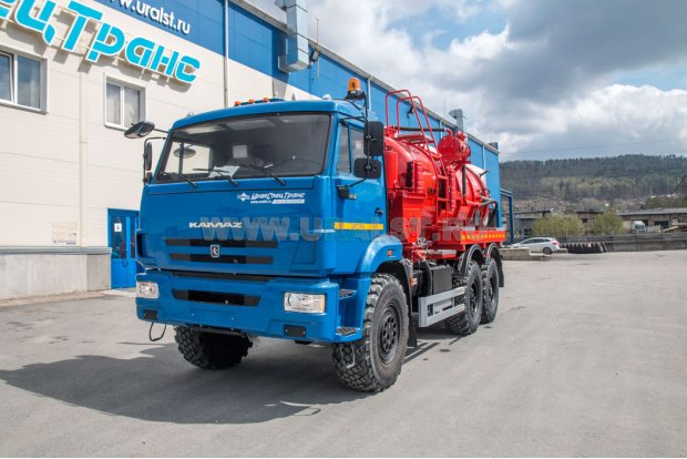 Автоцистерна АКНС-10 на шасси Камаз 43118-3027-46