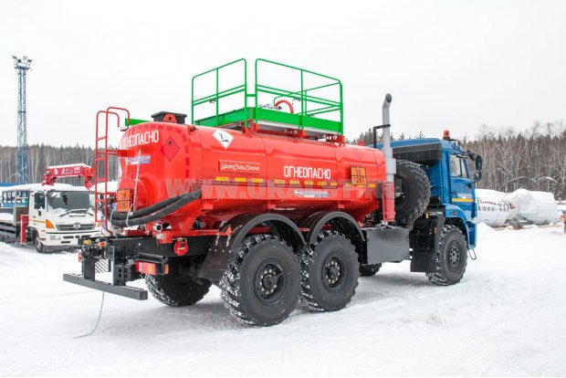Автоцистерна АЦН-10 УСТ-5453 на шасси Камаз 43118-46