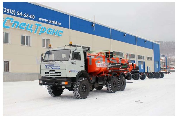 Автоцистерна АЦН-10 на Камаз