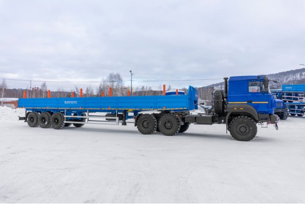 Полуприцеп бортовой ППБ 30Б-31-14К УСТ 9465 высота ССУ 1500