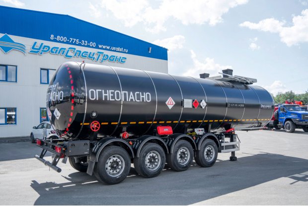 Полуприцеп-цистерна ППЦБ 32ТК-42ЛЛ SEVEREST высота ССУ 1150 мм, дисковые тормоза
