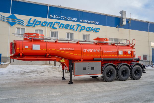 Полуприцеп-цистерна ППЦ 23-32Л-2НУ УСТ 9465 рамная, насос ССУ 1600
