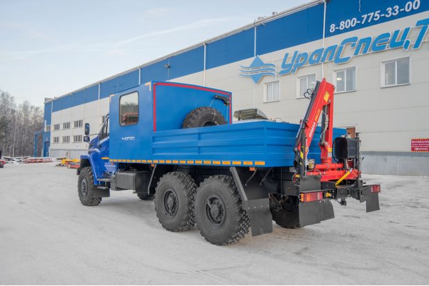 ГПА 6+2 откр. с КМУ ИМ-25 УСТ 5453 Урал NEXT 4320-6951-74 базовая