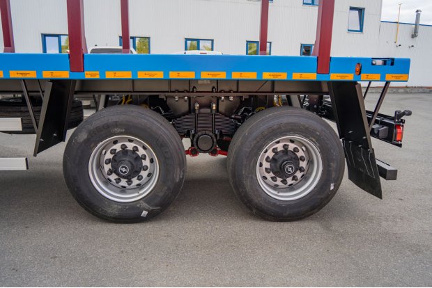 Оси полуприцепа