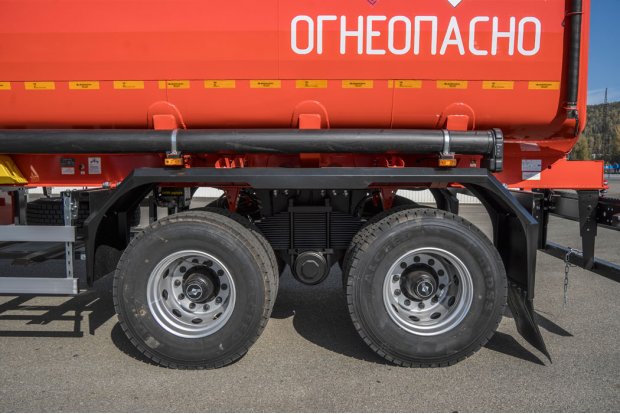 Оси полуприцепа