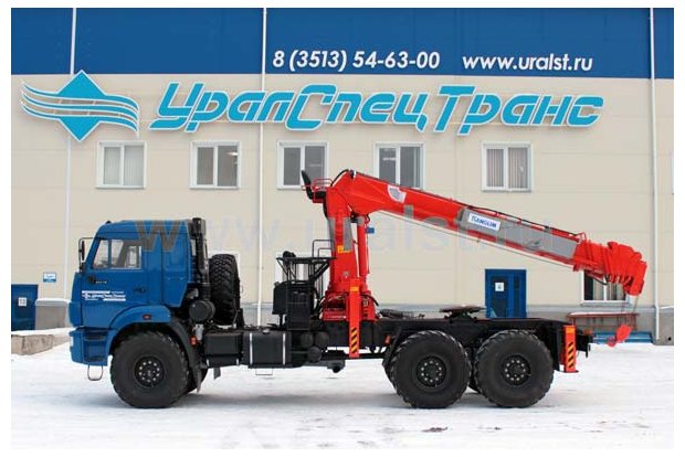 БКМ с КМУ KS-2056H УСТ 5453 Камаз 43118