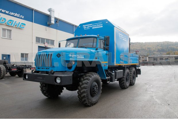 Урал АНРВ 4320 с КМУ ИМ-55