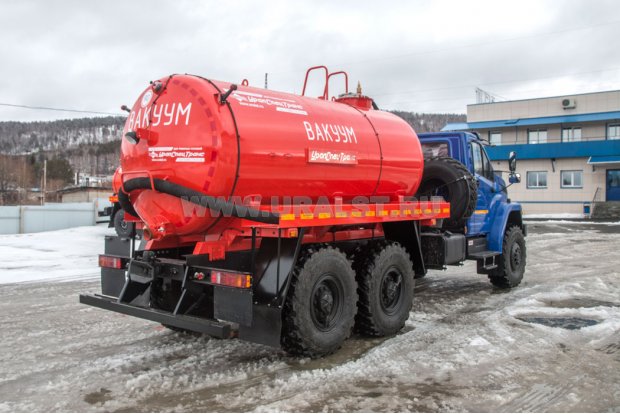 Вакуумная машина МВ-10 КО УСТ 5453 Урал NEXT 4320-6951-72