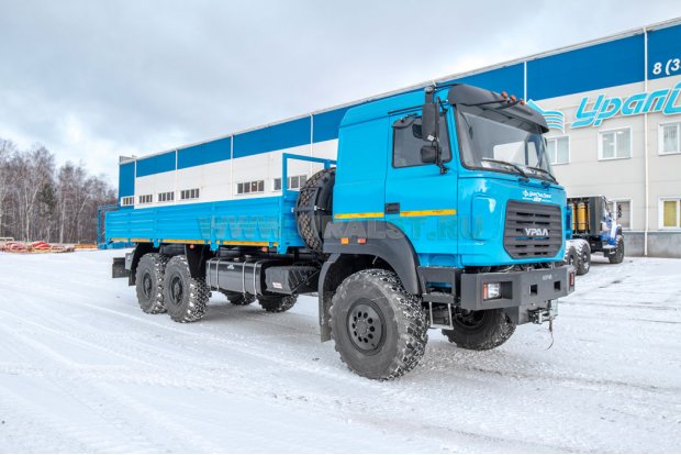 Бортовой Урал М УСТ 5453 4320-82Е5 тент, сп.м