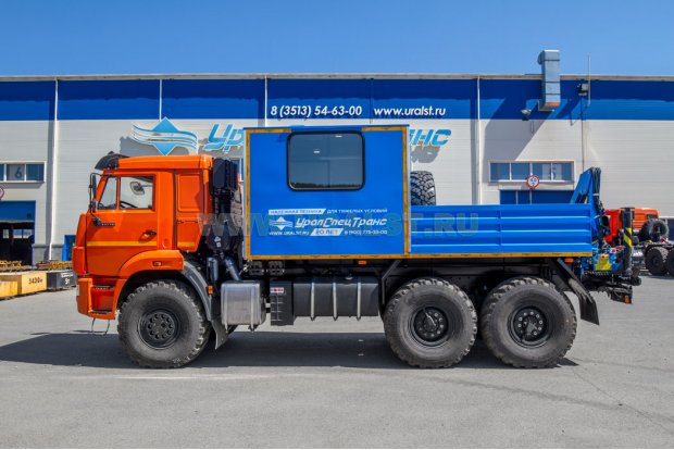 ГПА 6+2 откр. с КМУ ИМ-25 УСТ 5453 Камаз 43118