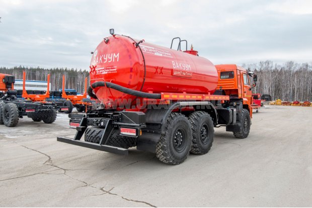Вакуумная машина МВ-10 КО УСТ 5453 Камаз 43118 сп.м.