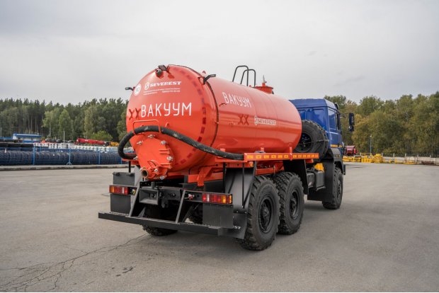 Вакуумная машина МВ-10 КО УСТ 5453 Урал 5557-4551-80 сп.м.
