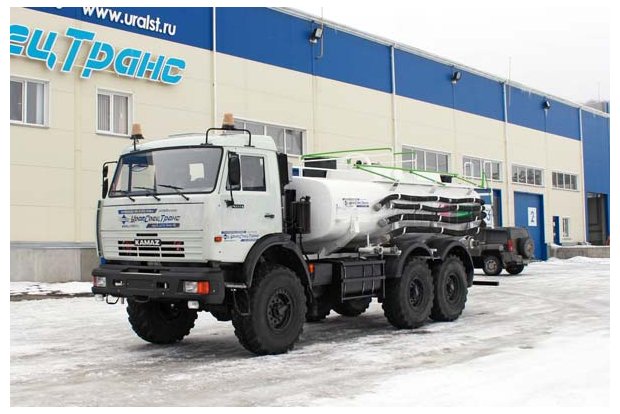 Автоцистерна АЦВТ-10 на Камаз