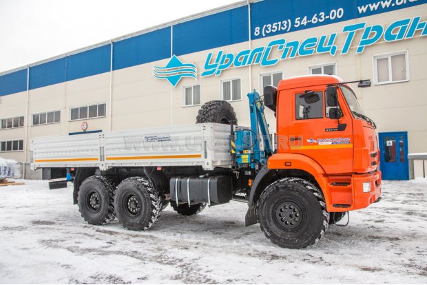 Автомобиль бортовой Камаз 43118-46 с КМУ ИМ-20