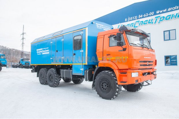 Маслостанция УСТ-5453 на шасси Камаз 43118-50