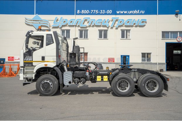 Седельный тягач УСТ 5453 FAW 3250 (6х6), КБ 3675, ССУ 1510 мм, 2", ДОПОГ, гидрофикация