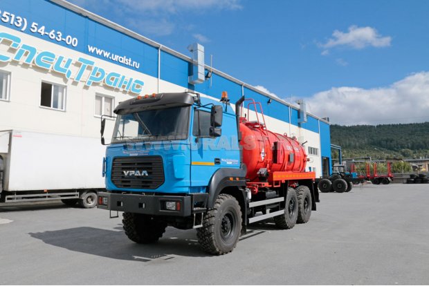 Автоцистерна АКН-10-ОД PNR УСТ-5453 Урал 5557-4112-82М