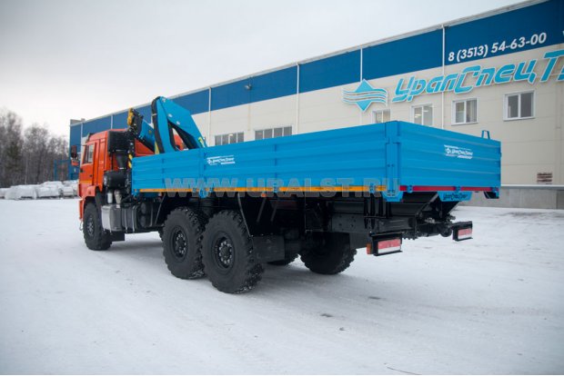 Бортовой с КМУ ИМ-150 УСТ 5453 Камаз 43118-50 сп. м.