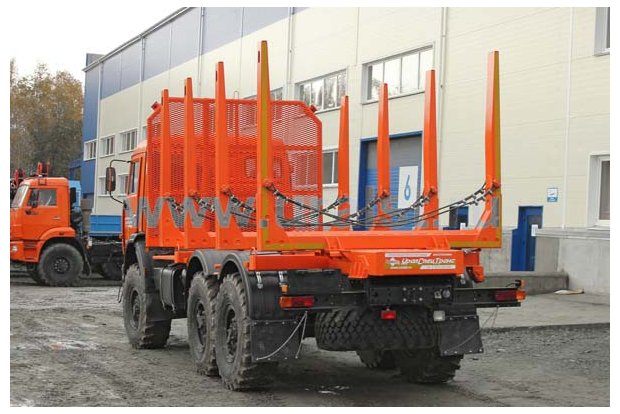 Сортиментовоз УСТ 5453 Камаз 43118